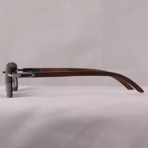 Lunettes de soleil de luxe personnalisées serties de diamants, or massif 10 carats, diamants en moissanite véritable - Product Image 5