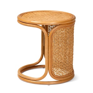 Home furnishing supplies rattan coffee <b>table</b> modern style sustainable woven <b>side</b> end <b>tables</b> - Product Image 5