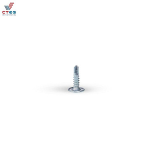 Vis autoperceuse à tête trapézoïdale pour connexion de cadre métallique M5x20, zinguée, pour installation structurelle - Product Image 4