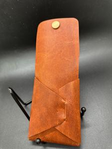 Handmade Leather Stitchless <b>Wallet</b> Front Pocket Minimal Slim <b>Wallet</b> RFID Card <b>Holder</b> for Men LSW-0044 - Product Image 6