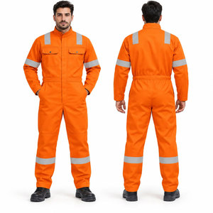 Overol de Trabajo, Uniforme para Hombre y Mujer, Traje de Soldadura Resistente, Overol Mecánico, Ropa de Trabajo, Equipo de Protección Resistente para Taller - Product Image 1