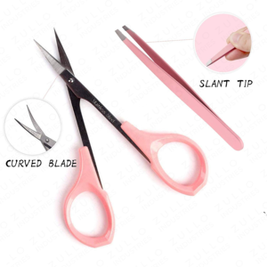 Ciseaux de coiffure de qualité supérieure, acier inoxydable, lame noire, manche rose, ciseaux professionnels de salon, personnalisés - Product Image 4