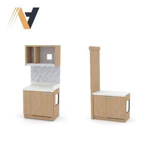 Meubles d'hôtel commerciaux - Meubles de chambre à coucher fabriqués en bois d'ingénierie et finition HPL pour les hôtels Hilton - Fabriqué au Vietnam - Product Image 3