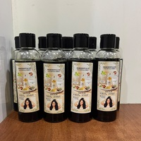 Huile capillaire à l'Amla à marque privée, soin du cuir chevelu, traitement à la menthe rafraîchissant, huile volumisante pour la croissance des cheveux 200ml