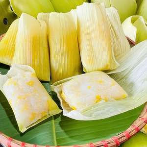 Hojas de maíz deshidratadas de grado alimenticio, hojas de maíz naturales para envolver alimentos, suministro a granel, Vietnam - Product Image 1