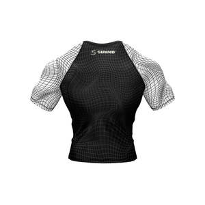 Best Quality Plain Mma Rash Guard Short <b>Sleeve</b> Rush Guard for Men Rash Guards Winter Stylish Custom Blank High Quality Mma - Product Image 5