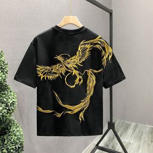 Camisetas Bordadas de Alta Calidad al por Mayor, Camisetas Bordadas Personalizadas de Lujo con el Logotipo de su Marca, Camisetas para Hombre - Product Image 3
