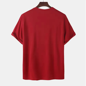 T-shirts décontractés pour hommes en tricot, best-sellers du Pakistan, avec impression numérique, légers, 100% coton - Product Image 2