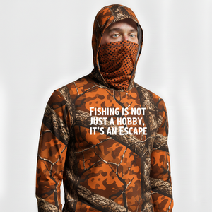 Vêtements de pêche pour hommes UPF 50+ imperméables, respirants, à séchage rapide, en spandex/polyester, shorts à manches longues, pêche personnalisée - Product Image 1