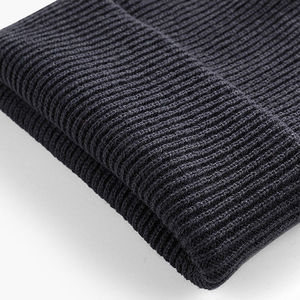 High Quality Unisex Winter <b>Beanie</b> <b>Hat</b> Plain Knit Cuffed Cap Custom Branding for Retail and Promotional Use - Product Image 2