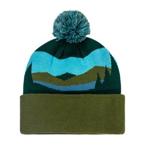 Gorro de Punto sin Puño con Estampado Completo para Adultos, Casual, para Viajes al Aire Libre, Bordado 3D, Gorro de Invierno para Hombre, Jacquard - Product Image 1