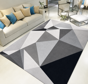 Alfombra Geométrica Clásica Hecha a Mano |   Antideslizante |   Ecológico |   Beige (Tonalidades Naranja/Gris) |   3500 GSM |   Ejercicio de Oración con Algodón - Product Image 3