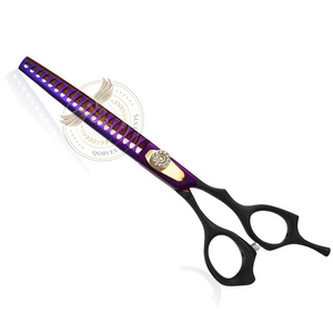 Accessoires de barbier en acier inoxydable - Ciseaux à cheveux à lame arrondie - Pour droitiers - Manches courts/moyens/longs - Ciseaux à cheveux - Product Image 3