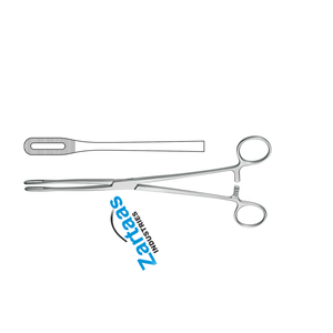 Pinces à coton-tiges Foerster en acier inoxydable de haute qualité, fines et courbées, 25 cm – Fabricant et exportateur d'instruments chirurgicaux - Product Image 2