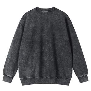 Vente en gros de sweatshirt brodé sur mesure pour femmes pull en polaire surdimensionné, élégant, décontracté, confortable, à manches longues - Product Image 2