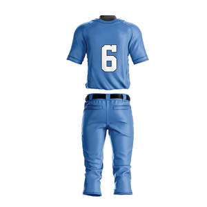 Conjunto de Uniforme de Béisbol Clásico Personalizable, Jersey y Pantalones de Béisbol de Primera Calidad - Product Image 3