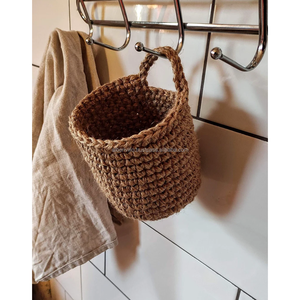 Stockage durable Crochet panier suspendu organisateur de stockage à domicile pour jouets livres et épicerie à bas prix - Product Image 6