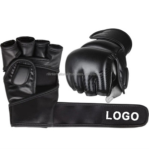 Guantes de Boxeo Personalizados al por Mayor OEM de 12oz, de Cuero PU Impreso, Impermeables y Transpirables, para Entrenamiento de Kick Boxing, MMA y Sanda - Product Image 2