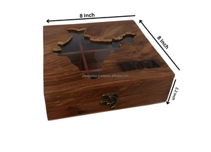 India Pattern Spice <b>Box</b> <b>Foldable</b> Wooden Design From Indian Manufacturer - Product Image 2