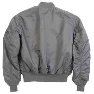 ACTIVE ENTERPRISES Classic Eco-Friendly Polyester/Cotton <b>Bomber</b> <b>Jacket</b> for <b>Men</b> Crew Neck Pullover with Other Lining <b>Summer</b> - Product Image 2