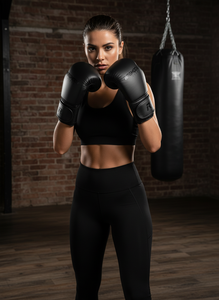 Guantes de Boxeo Profesionales de Cuero Impermeable con Cierre - Product Image 3