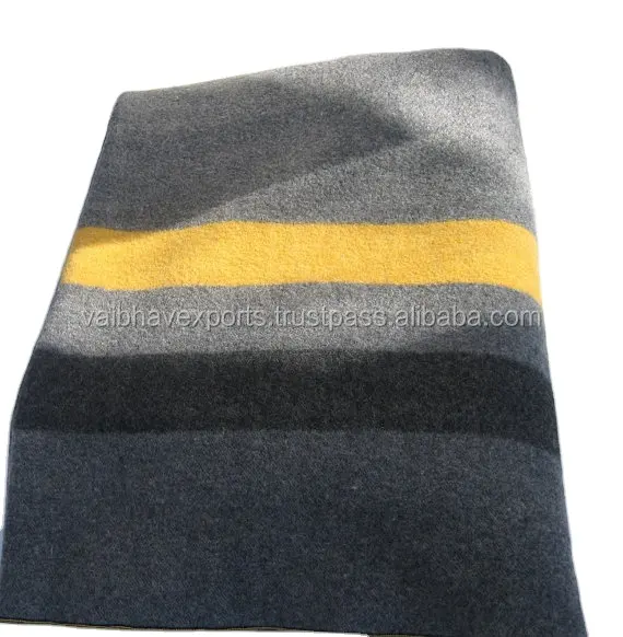 Прямая продажа с завода, шерстяные одеяла в полоску, Сделано в Индии, новые модные ультра современные роскошные стильные одеяла для дома