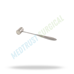 Martillo de Láminas con Cabeza Cilíndrica de Acero Inoxidable, Instrumento Quirúrgico Ortopédico para Cirugía Ósea, Neurológica y de Columna Vertebral - Product Image 4