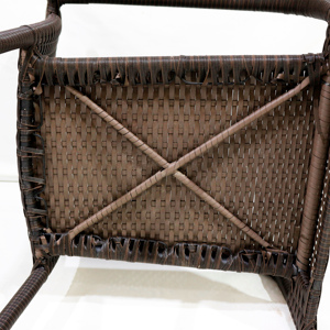 Traditional Rattan Durable <b>Stackable</b> Bistro Coffee <b>Chair</b> for Sports Venues Use - Product Image 6