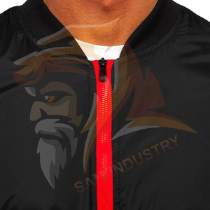 Wholesale Best Design <b>Men</b> <b>Lightweight</b> Bomber <b>Jackets</b> Solid Color Long Breathable OEM Serviced Bomber Winter <b>Jackets</b> - Product Image 6