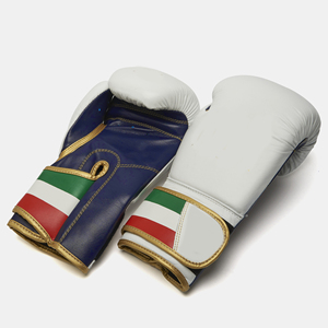 Guantes de boxeo de cuero 100% puro, personalizados, de 12 oz/16 oz/20 oz, de alta calidad, hechos en Pakistán, precio de fábrica. - Product Image 4