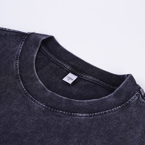 Débardeur Homme Vintage Délavé à l'Acide 100% Coton, Personnalisable avec Logo, Style Hip Hop Streetwear, T-shirt Musculaire Doux et Lavé - Product Image 6