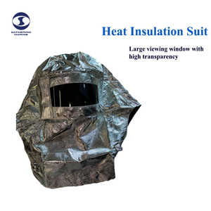 Combinaison <span class=keywords><strong>de</strong></span> protection contre la chaleur et les radiations en aluminium avec feuille d'aluminium - Product Image 4