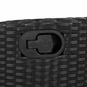 Reposabrazos ajustable Bistro Set Medium PE Rattan Muebles de patio - Product Image 5