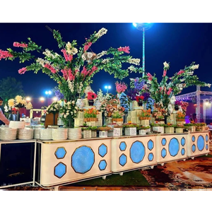 Mostrador de buffet para catering con paneles iluminados - Product Image 2