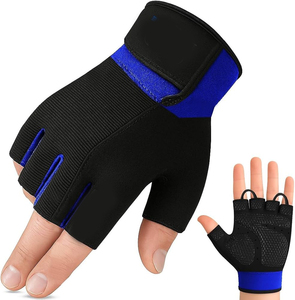 Non-slip Half Finger Weight Lifting Gloves Palm Support Protection Men Women, Exercise Gloves Sports For Training, Fitness, Gym, - Product Image 2