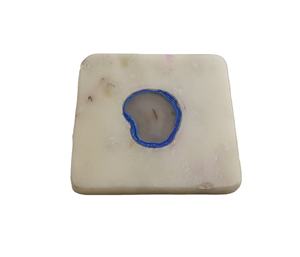 Pierre de marbre de forme octogonale avec sous-verres personnalisés polis de haute qualité sous-verres en tranche de marbre ensemble de 4 pièces - Product Image 4