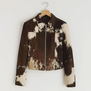 Winter Streetwear Style <b>Men</b> Cowhide <b>Leather</b> <b>Jackets</b> Waterproof And Windproof <b>Men</b> Cowhide <b>Leather</b> <b>Jackets</b> - Product Image 1