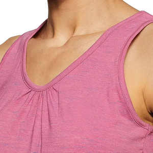 Top Corto Sexy al por Mayor Personalizado para Mujer, Sin Mangas, 100% Poliéster, con Logotipo Frontal, de Secado Rápido y Transpirable para Gimnasio y Ropa Deportiva - Product Image 5