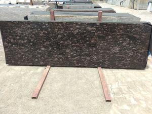 Earth-Sourced <b>Polished</b> Brown Granite Tile Slab and Block Designed for Modern Architecture <b>Flooring</b> Wall Cladding and Home - Product Image 2
