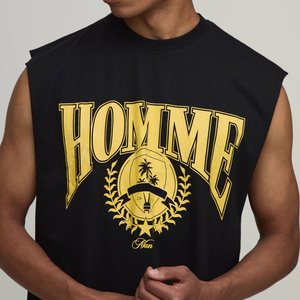 Conjunto de Ropa de Verano Estilo Urbano para Hombre, Camiseta Estampada Informal y Pantalones Cortos de Algodón, Ropa Deportiva Ligera y Transpirable - Product Image 4