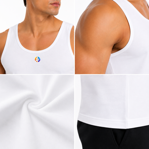 Camiseta deportiva transpirable para hombre con estilo minimalista, ideal para entrenamiento y paseos de verano. - Product Image 5