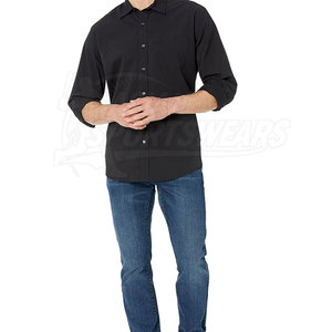 เสื้อเชิ้ตทรงกระดุมประสิทธิภาพสูง ผ้าฝ้าย 100% เป็นมิตรกับสิ่งแวดล้อม แห้งเร็ว สวมใส่สบายในฤดูร้อน พร้อมการเย็บแบบมืออาชีพ มีจำหน่ายแล้ว - Product Image 3