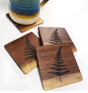 Posavasos de madera personalizados para bebidas, café, posavasos de madera en blanco, posavasos ecológicos, ¡gran oferta! - Product Image 6