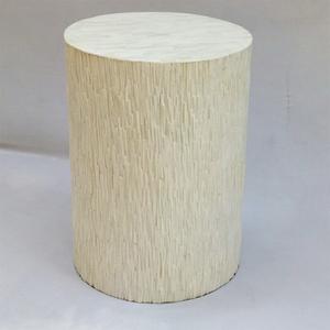 Mesa de Cajones con Incrustaciones de Hueso de ILAHI, Diseño Moderno con Detalles de Ágata, Almacenamiento de Tres Niveles, Mueble Portátil para el Hogar - Product Image 1