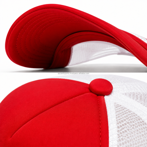 หมวกแก๊ปปักลายตามสั่งสำหรับผู้ชาย หมวกเบสบอลตาข่ายแบบ Snapback รับผลิตแบรนด์ส่วนตัว ขายส่ง - Product Image 4
