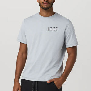 T-shirt pour homme à col rond, haute qualité, vente en gros avec design personnalisé, 100% coton / prix d'usine avantageux, respirant et confortable - Product Image 1