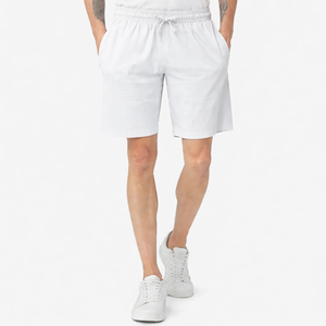 Pantalones Cortos Deportivos de Algodón Francés para Hombre |   Pantalones Cortos Deportivos Transpirables |   Logotipo Personalizado con Patrón Impreso |   Moda Casual al por Mayor OEM - Product Image 4