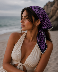 European American Digital Print Adult <b>Silk</b> <b>Square</b> <b>Scarf</b> Women Pattern Breathable Reversible All Seasons Daily Wear Fashion - Product Image 2