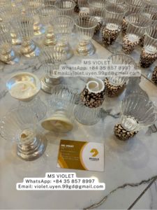 Proveedor de Vidrio Decorativo de Conchas Marinas OEM ODM Personalizado, Vidrio de Conchas Marinas de Calidad de Exportación de Vietnam para Decoración de Interiores, Exhibición Minorista y Venta al por Mayor - Product Image 1