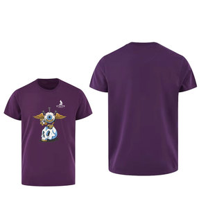 T-shirt pour homme 100 % coton, coupe classique, faible MOQ, nouveau style 2026, logo personnalisé imprimé, écologique, 180g - Product Image 4